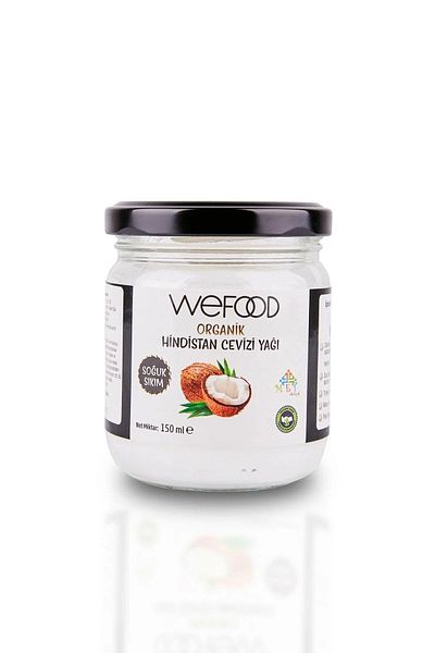La Sheba Wefood Certified 100% Organic Coconut Oil 150 Ml