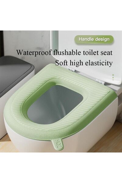 Duffa Evrensel Tuvalet Klozet Kapağı Süngeri Su Geçirmez Yumuşak Yıkanabilir ...