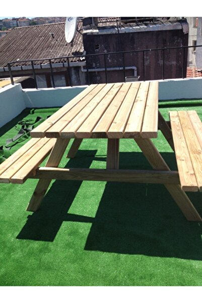 KALPAKOĞLU TİCARET Piknik Masasi 6kisilik Ormanci Masası