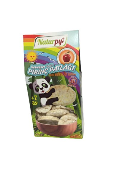 Naturpy Bebekler Için Glutensiz Pirinç Patlağı (koruyucu-renklendirici Ve Şek...