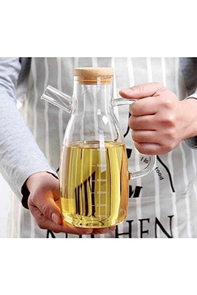 GELİNHOMES زيت ماسترشيف للموسم الجديد 900 مل - غطاء من الخيزران، زجاج البورسل...