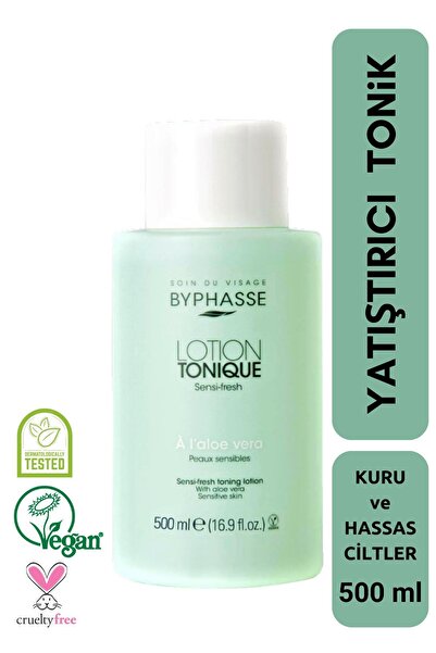 BYPHASSE Yatıştırıcı Tonik Kuru ve Hassas Ciltler 500ml