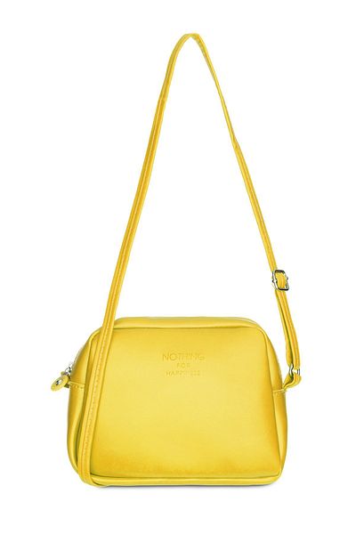NOTHING Women's Mini Urban Cross Strap Zippered Adjustable Strap Model Handbag and Shoulder Bag