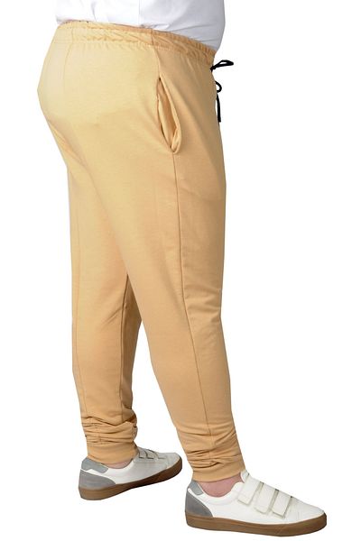 ModeXL Mode Xl Φούτερ Plus Size Piece Md 22014 Μπεζ