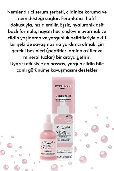 BYPHASSE شربات سيروم ترطيب وتنشيط مكثف 50 مل