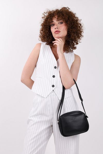 NOTHING Dámsky model kabelky a tašky cez rameno Mini Urban Cross Strap na zips s nastaviteľným popruhom