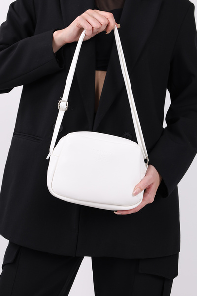 NOTHING Dámská modelka kabelky a kabelky přes rameno Mini Urban Cross Strap na zip s nastavitelným popruhem