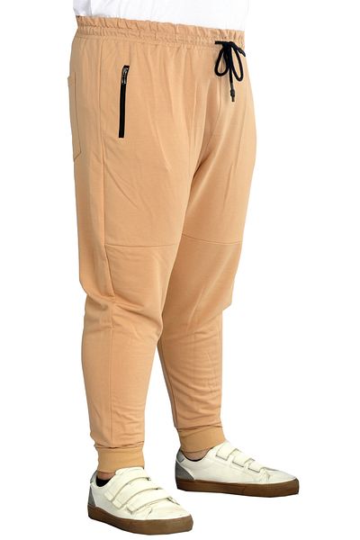 ModeXL Mode Xl Φούτερ μεγάλου μεγέθους Darpaça με φερμουάρ 22501 Μπεζ
