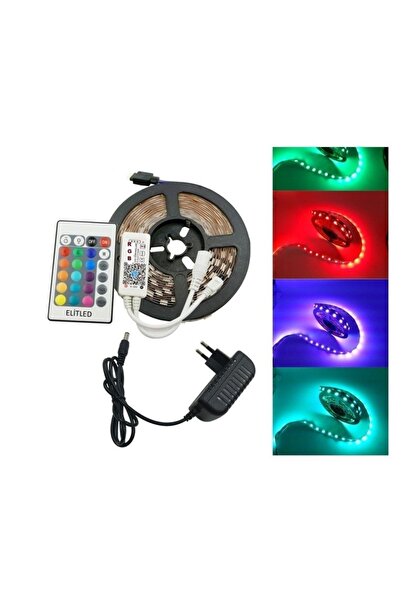 SmartFox Kumandalı Rgb Şerit Led - 5 Metre