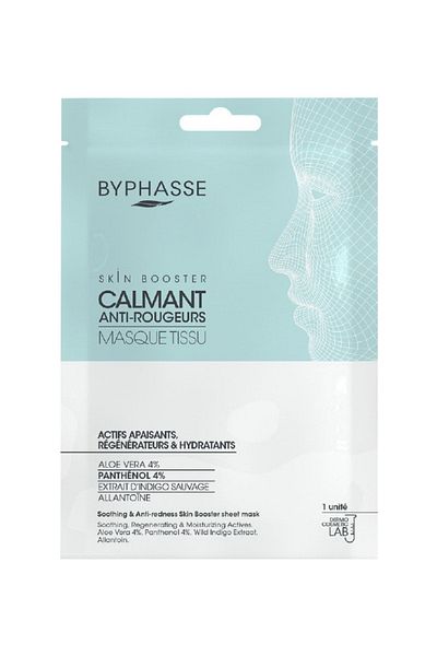 BYPHASSE Soothing and Anti-Redness Skin Booster Paper Face Mask