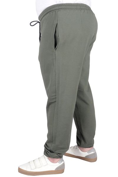 ModeXL Ανδρικό παντελόνι Jogger - Mode XL, Μεγάλο μέγεθος, Χακί 22515