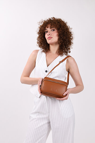 NOTHING Dámská opálená taška přes rameno se 2 oddíly s nastavitelným popruhem a crossbody