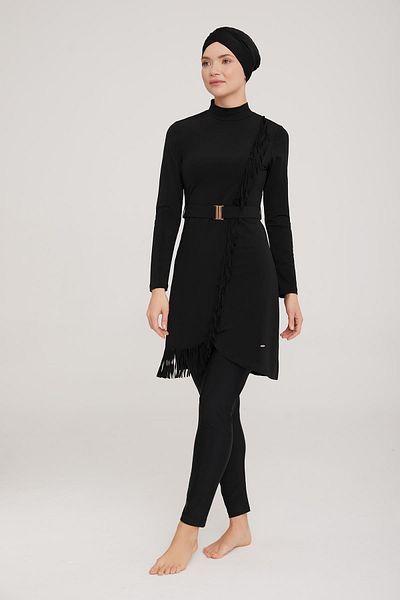 Adasea 4443 Μακρυμάνικο Lycra Hijab μαγιό