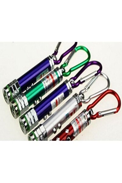 Genel Markalar Kedi Lazer Oyuncak Anahtarlık 1 Adet 3 Fonksiyonlu