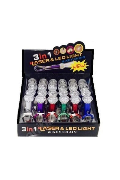 Keys Laser Cat Toy with Figures and 3 Functions
