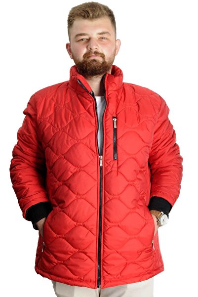 ModeXL Mode Xl Ανδρικό Παλτό Καπιτονέ 23617 Κόκκινο