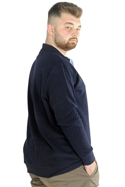 ModeXL Mode Xl Ανδρικό φούτερ Polo Thessaloniki Sailing Crew 22442 Navy Blue