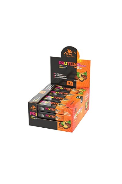 Torq Nutrition Pre-Workout Bar Fındık (50 gr x 12 Adet)