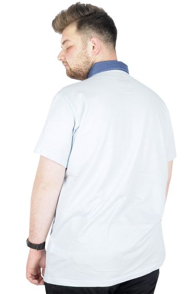ModeXL Μπλουζάκι Mode Xl Plus Size Polo Modx Club 22351 Μπλε