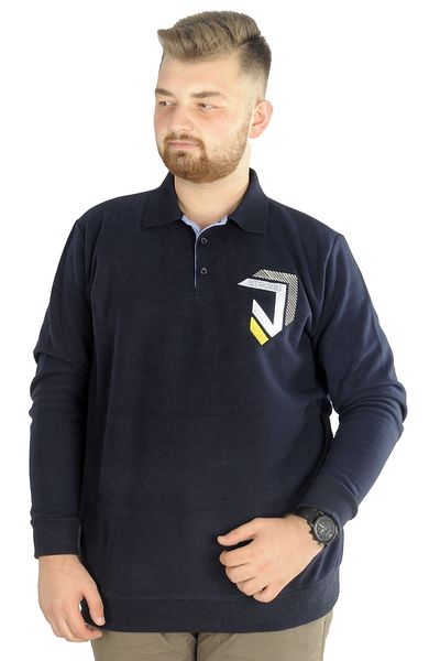 ModeXL Mode Xl Ανδρικό φούτερ Polo Thessaloniki Strong 22440 Navy Blue