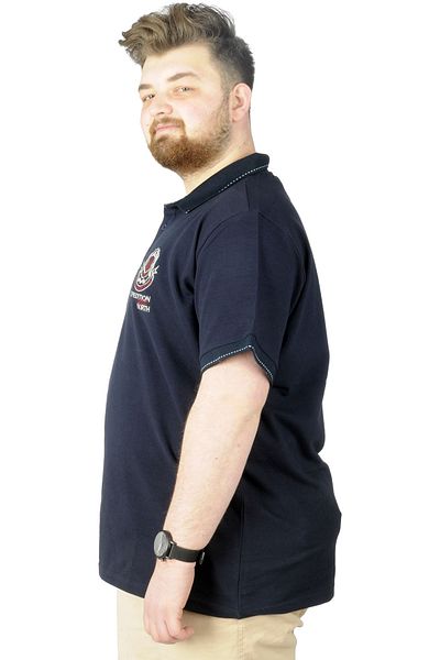 ModeXL Mode Xl Nagy méretű póló Polo Pole North 22323 sötétkék