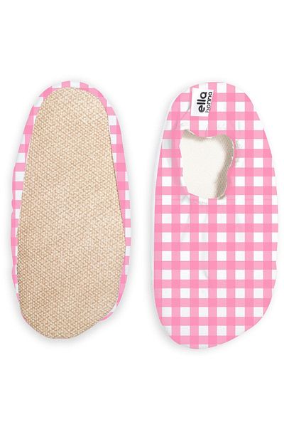 Ella Bonna Rosa gestreifte Meer- und Poolschuhe mit rutschfester Sohle für Unisex-Babys und Kinder