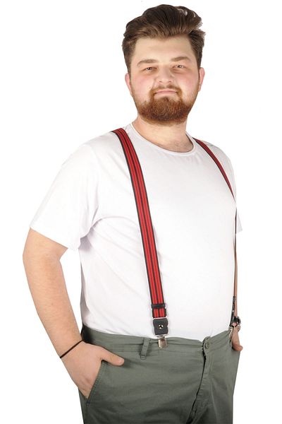 ModeXL Κρεμάστρα παντελονιών Red Mode XL - 21902