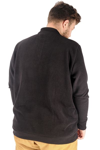 ModeXL Mode Xl Ανδρικό Sweat Polo Thessaloniki Young Rich 20444 Μαύρο