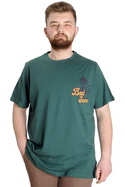 ModeXL Ανδρικό T-shirt Mode Xl Plus Size Best Score 23134 Nefti