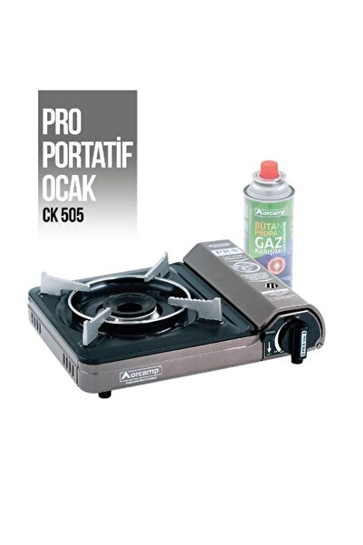 Orcamp Tekli Portatif Kamp Ocak Gaz Stop Emniyetli