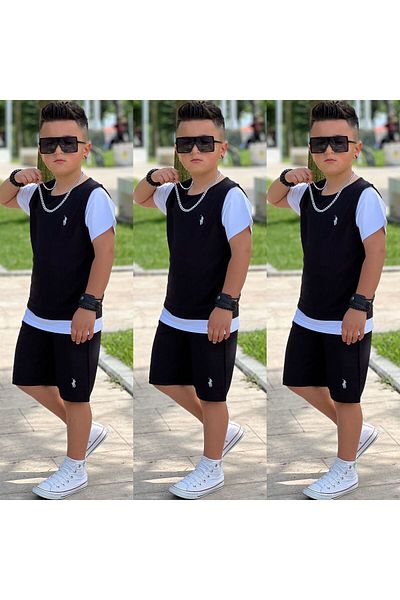Calisa Set băieți - Set tricou și pantaloni scurți
