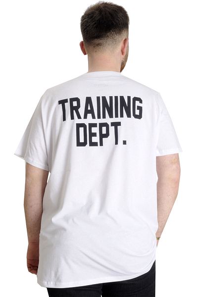 ModeXL Mode Xl Ανδρικό T-shirt Training Dept 23128 Λευκό