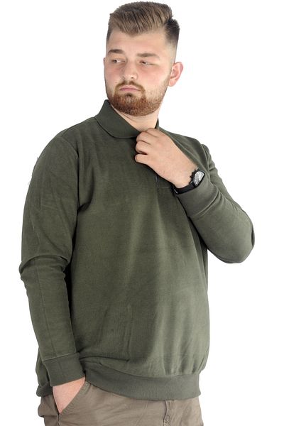 ModeXL Mode Xl Ανδρικό φούτερ Polo Thessaloniki Infinite 22441 Khaki