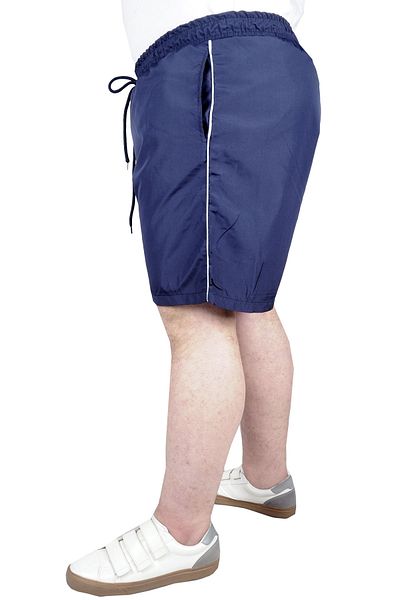 ModeXL Σορτς κολύμβησης Mode Xl Large Size White Line 21451 Navy Blue