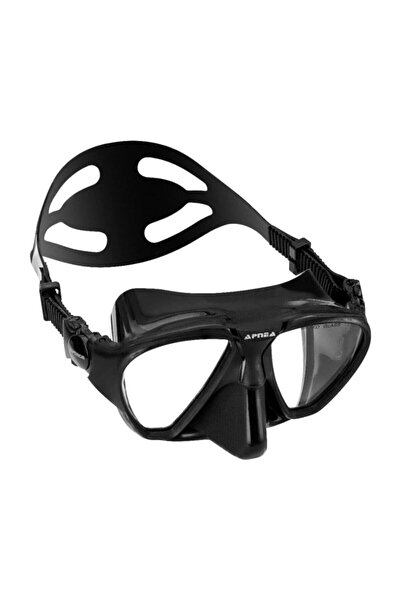 Genel Markalar Siyah Çift Camlı Dalış Maskesi M734, Konforlu ve Şık Tasarım