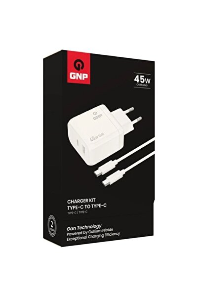 GNP Gnp Genpa 45w Gan Type-a + Type-c Şarj Takımı (genpa Türkiye Garantili)