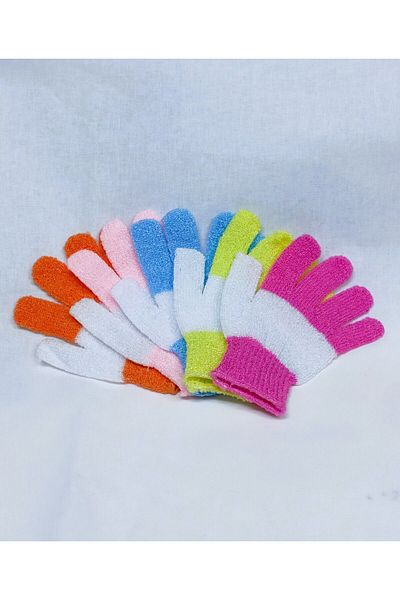 ATMACA TUHAFİYE Bath Body Massage Gloves Bath Shower Gloves| Gloves Bath Washcloth and Scrub Massage Gloves Exfoliating