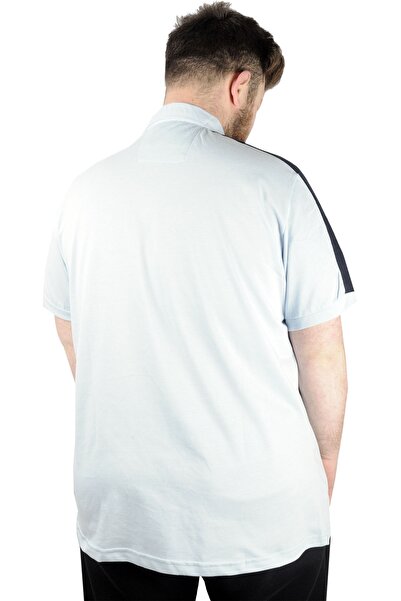 ModeXL Mode Xl Чоловіча футболка Polo Think Desert 22310 Синя