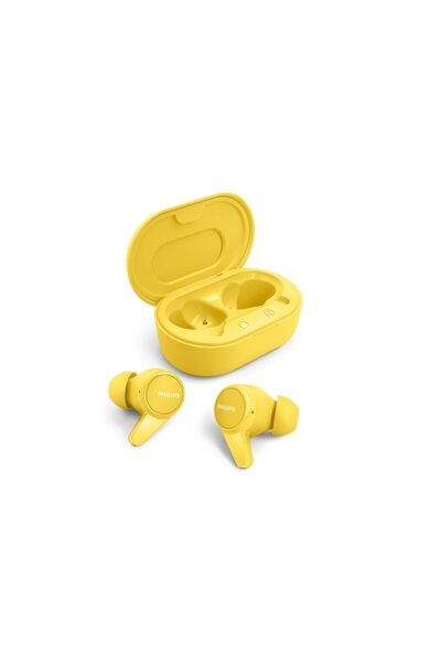 Philips TAT1207YL Gerçek Kablosuz Kulaklık (IPX4) 6+12sa BT 5.2 Mono Mod Sarı