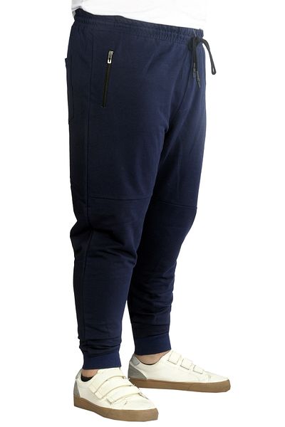 ModeXL Mode Xl Φούτερ μεγάλου μεγέθους Darpaça με φερμουάρ 22501 Navy Blue