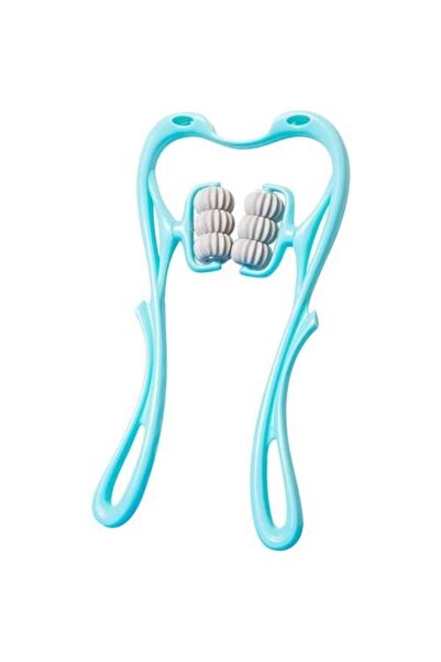 Fogy أداة تدليك الرقبة اليدوية متعددة الوظائف بستة عجلات