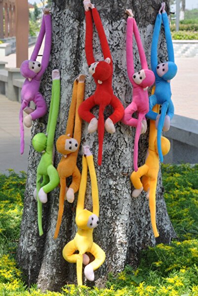 MİLJA 2 Adet 85 Cm Peluş Maymun-elleri Yapışan-renk Seçeneklerini Isim Yazara...