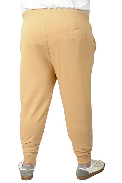 ModeXL Mode Xl Φούτερ μεγάλου μεγέθους με στάμπα 20507 Μπεζ