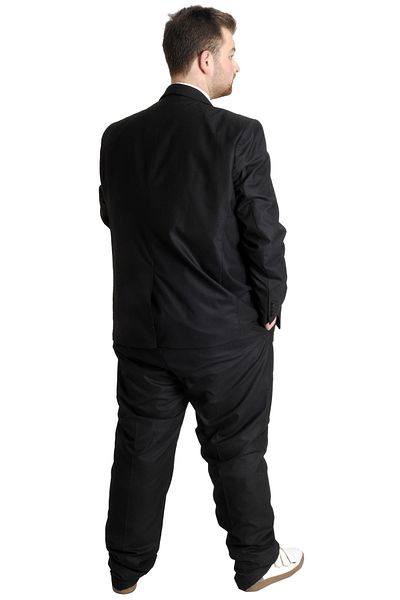 ModeXL Mode Xl Nagy méretű öltöny mellény Bogart 17003a Fekete