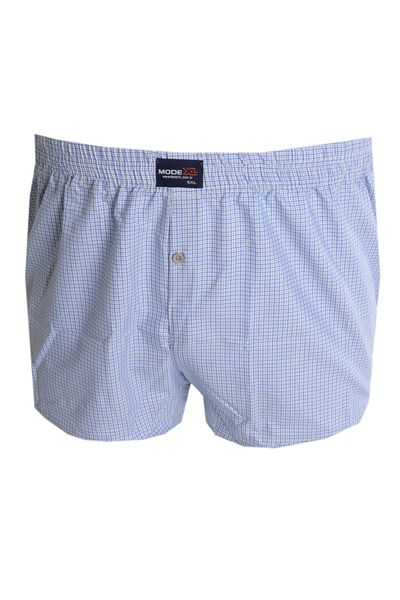 ModeXL Mode Xl Ανδρικό μοτίβο μπόξερ Poplin 6348 Indigo