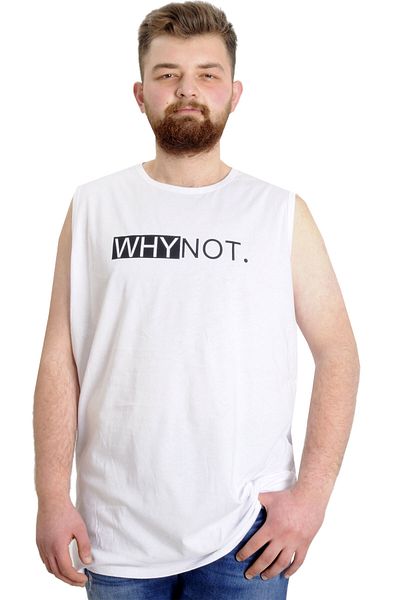 ModeXL Mode Xl Ανδρικό εσώρουχο μεγάλου μεγέθους Whynot 23003 Λευκό