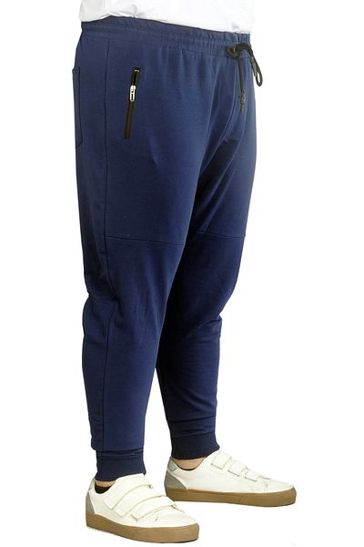 ModeXL Mode Xl Φούτερ μεγάλου μεγέθους με φερμουάρ 22501 Indigo