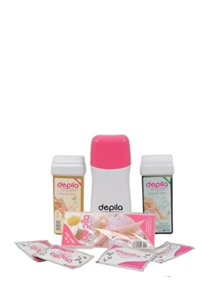 DEPİLA Wax Sir Ağda Isıtıcı Set Çantası Ile Birlikte