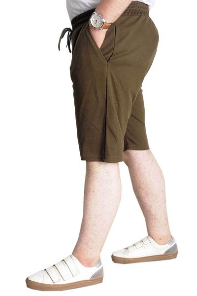ModeXL Ανδρικό σορτς Interlock Mode XL Large Size 23515 Khaki