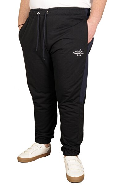 ModeXL Mode Xl Φούτερ μεγάλου μεγέθους Recycle Elastic B21012 Μαύρο